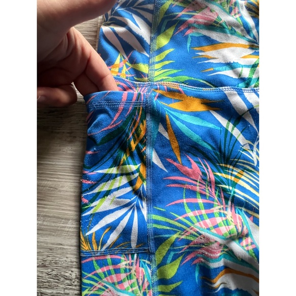 Athletic Works : tropical print bike shorts - Picture 4 of 8